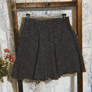 Banana Republic Polka Dot Mini Flounce Skirt - XS